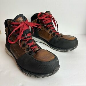 Keen Red Hook Work Boots Men's 13 D or EU 47 Mid WATERPROOF Oil/Slip Resistant
